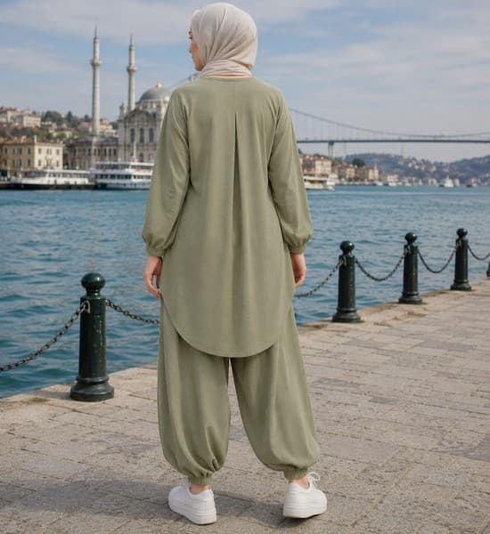 Modal Şalvarlı Takım