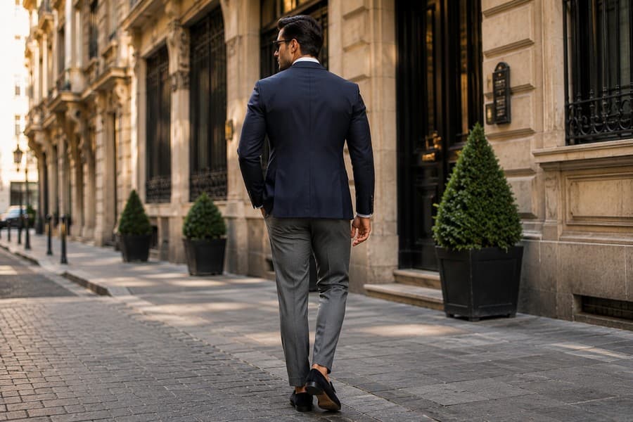 Erkek Slim Fit Blazer Ceket