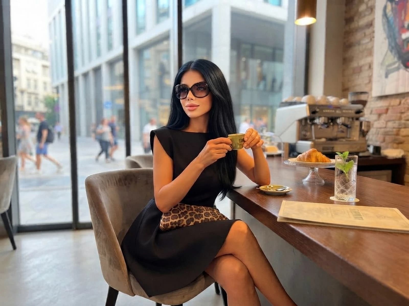 Kuşak Detaylı Kokteyl Elbise