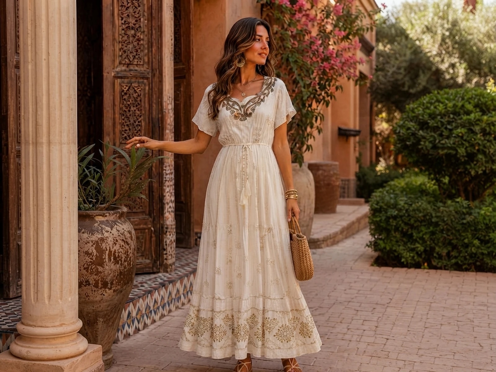 Stone Beaded Dress