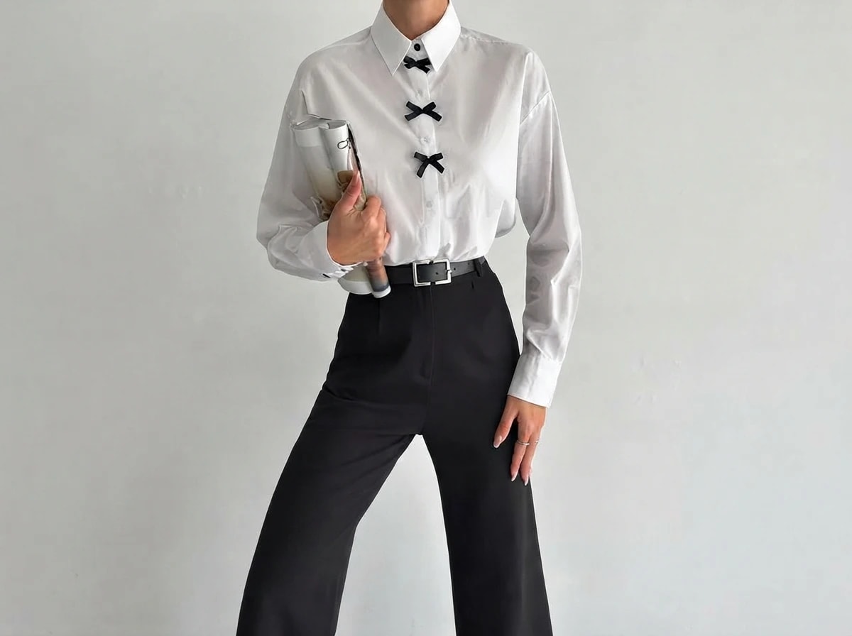 Bow-Tie Blouse