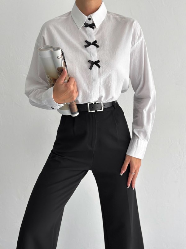 Bow-Tie Blouse