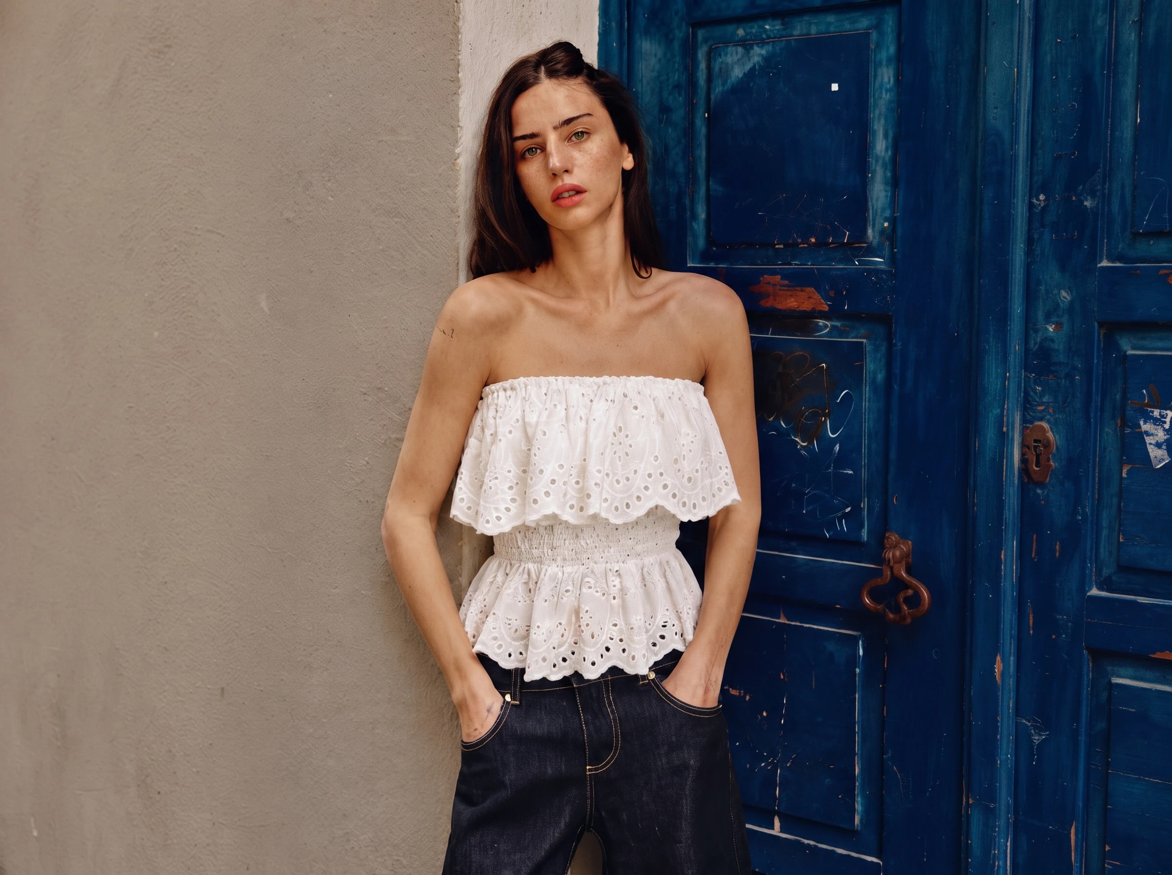 Embroidered Detail Blouse