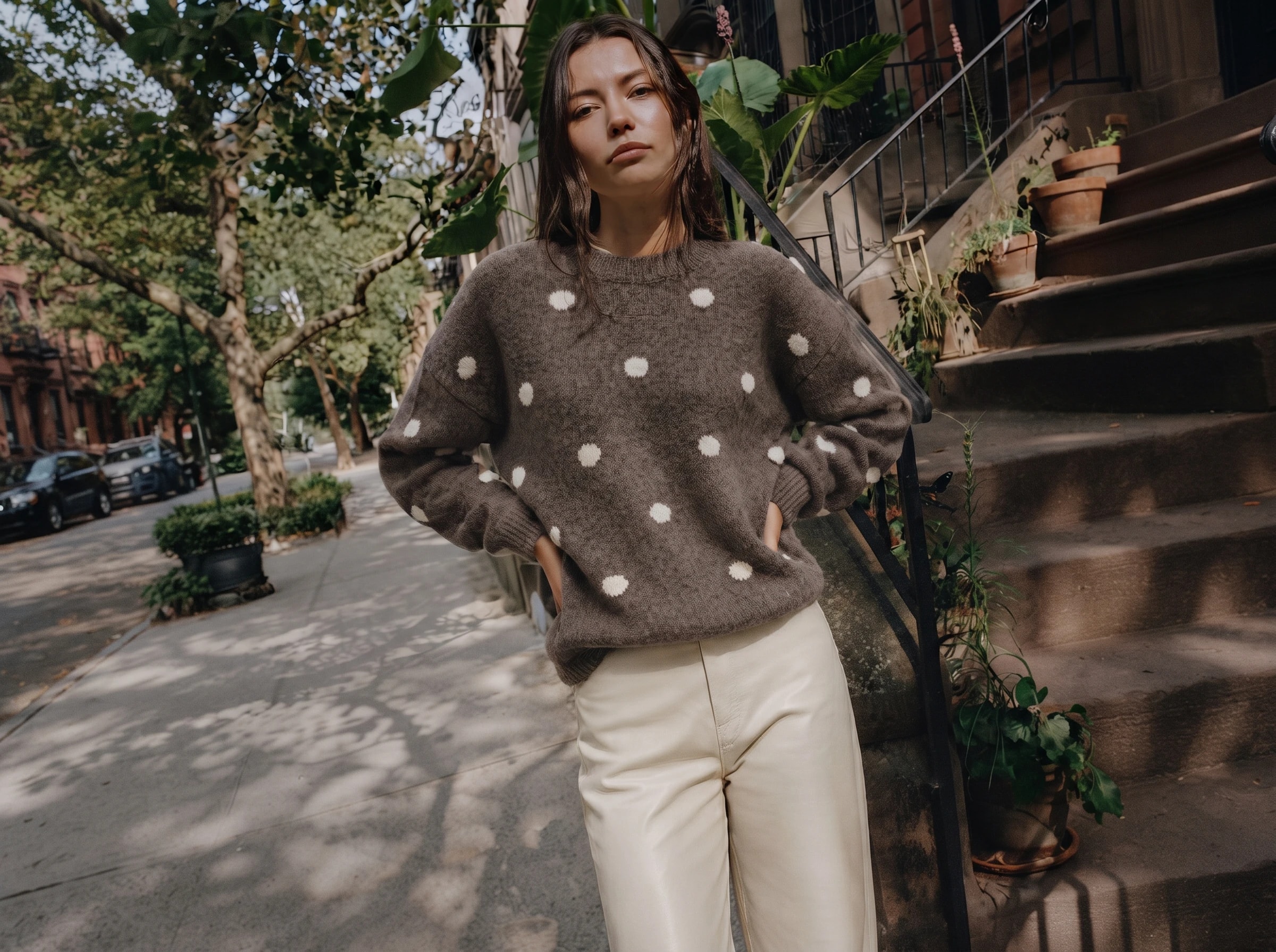 Polka Dot Sweater
