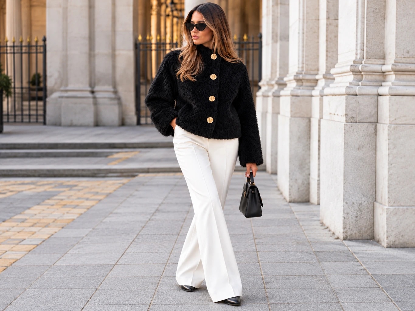 Curly Woolen Coat