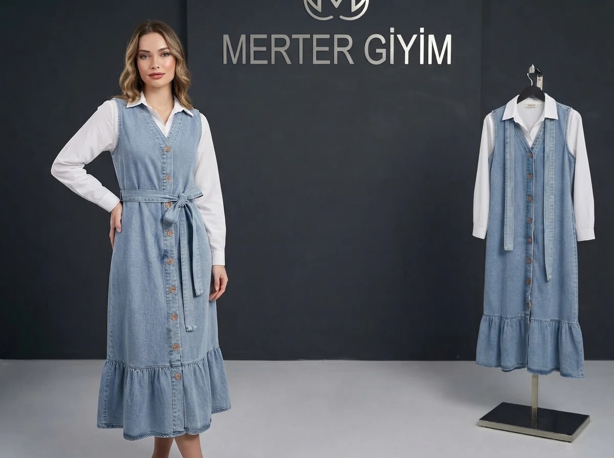 Yeni Model Kot Jile Elbise