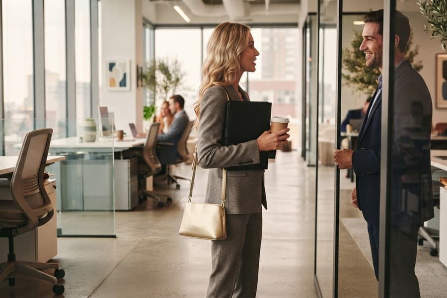 Women's Tweed Office Suit